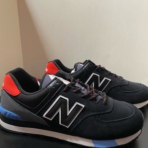 New Balance 574 "Black/Red" Men's Shoe